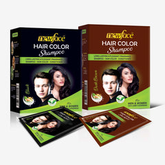 New Face Hair Color Shampoo – Black & Dark Brown