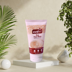 New Face Rice Face Wash | Rice Water & Niacinamide