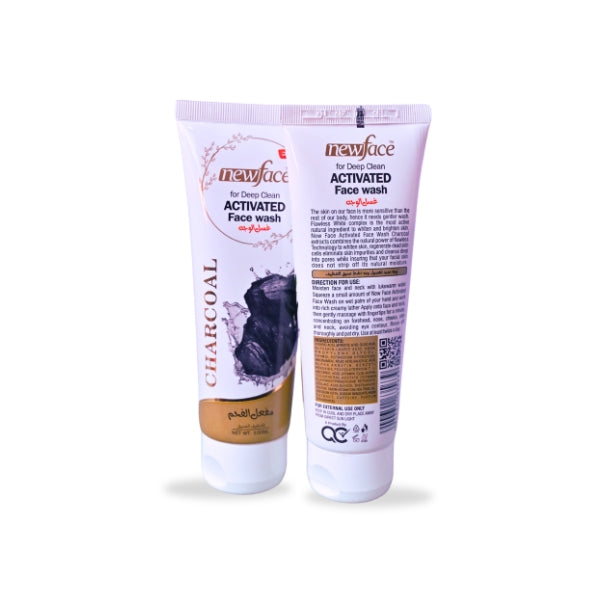 New Face Deep Clean Activated Face Wash | Charcoal