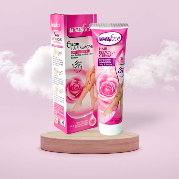 New Face Hair Remover Cream | Smooth and Silky Skin in Minutes
