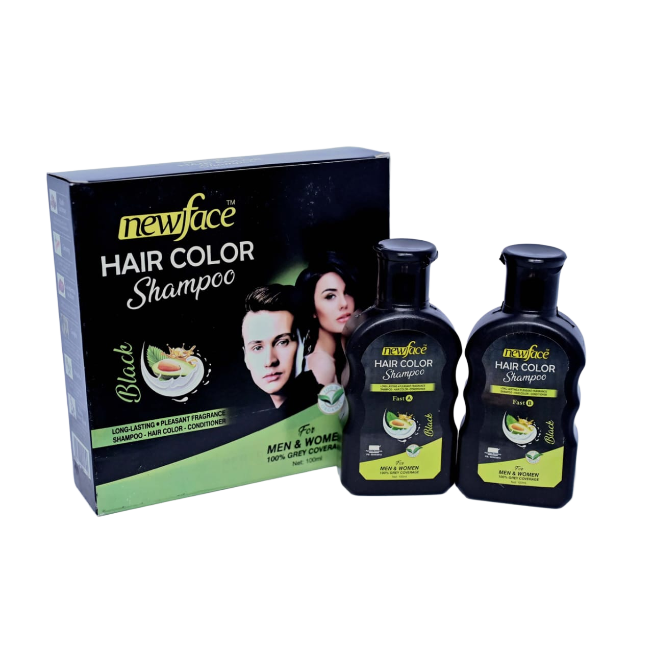 New Face Hair Color Shampoo