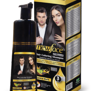 New Face Hair Coloring Shampoo
